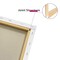 7 Pack Stretched Canvas for Painting 11x14 Inch/7 Value Pack, 8 Oz Triple Primed 5/8 Inch Profile 100% Cotton White Blank Canvas, Artist Framed Canvas for Oil Acrylic & Pouring Art